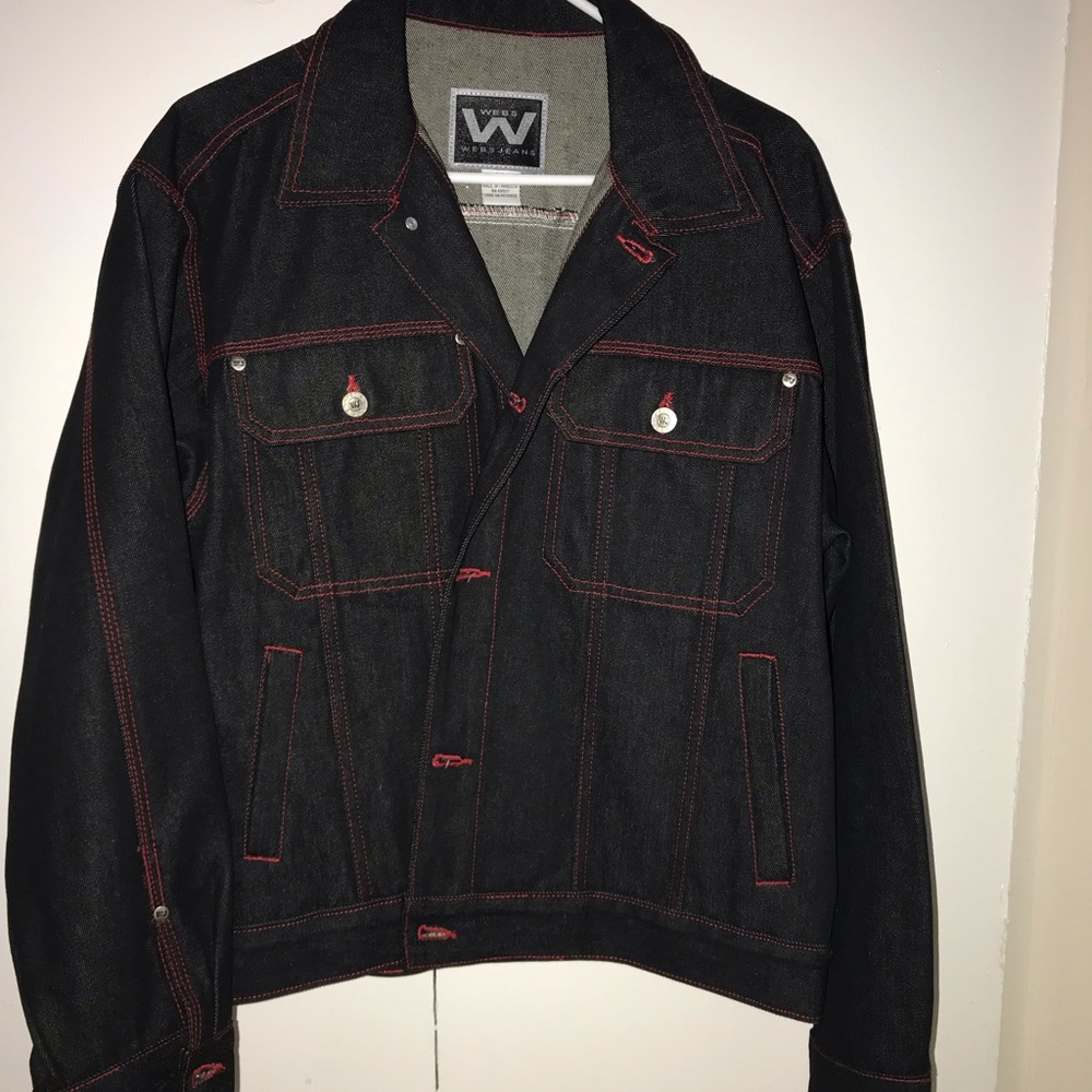 Raw Denim Truckers Jacket Similar to Vlones